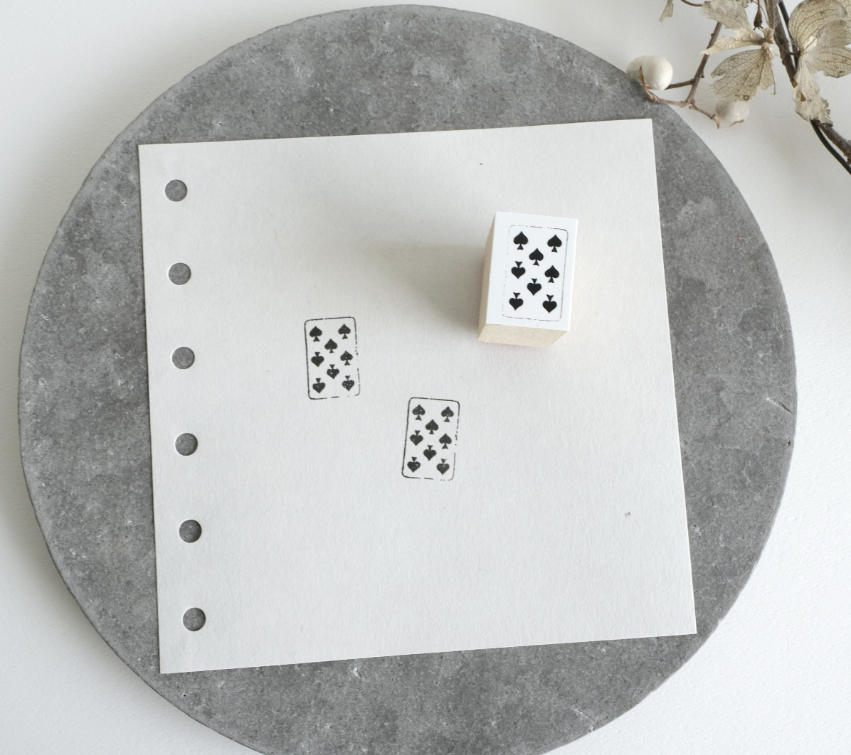 Yohaku Stamp Spade 8