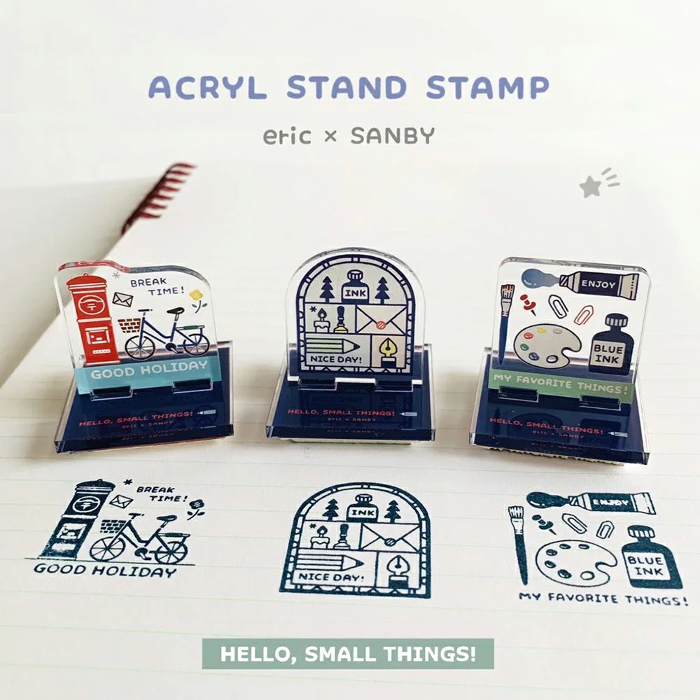 Sanby x Eric Small Things Acrylic Stand Stamp 2