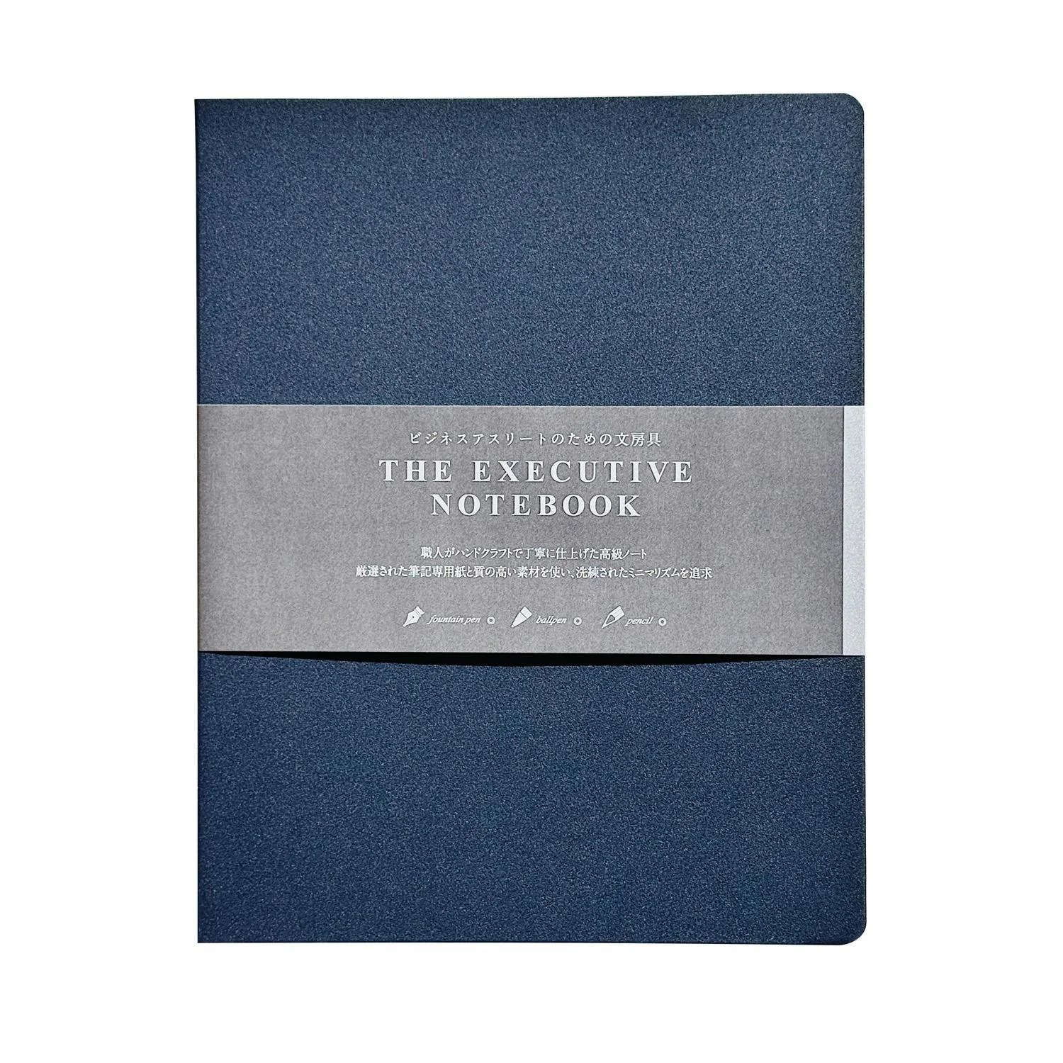 KUNISAWA The Executive Notebook Navy Blue