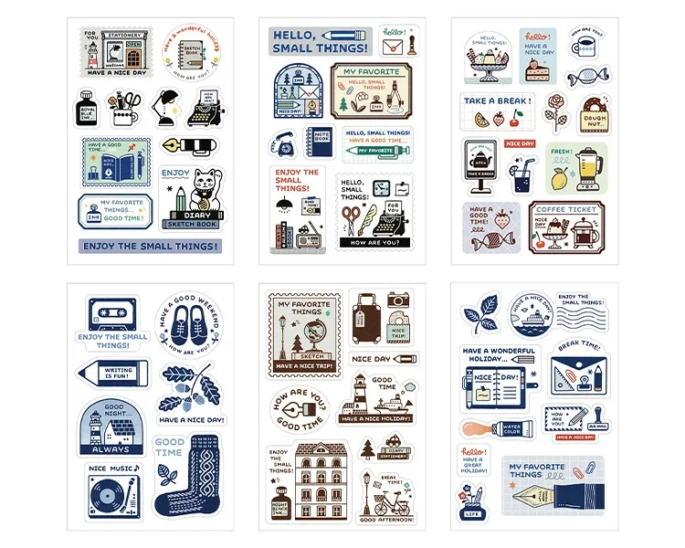 Sanby x Eric Small Things Multi Sticker