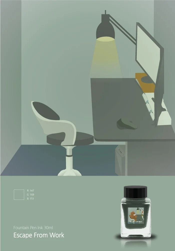 Tono & Lims Ink Friendship Line Escape from Work 30ml