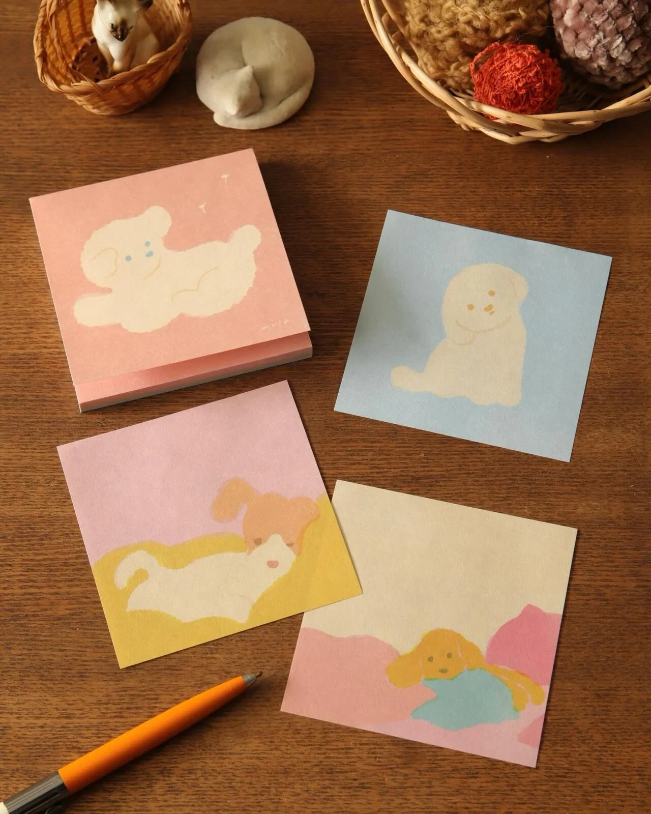 Ryu Ryu Memo Pad Dog