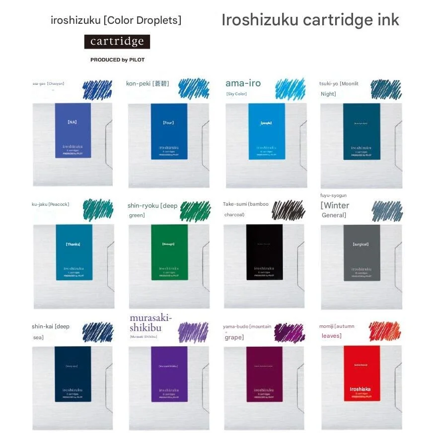 Pilot Iroshizuku Ink Cartridge