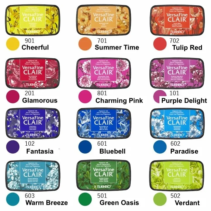 Tsukineko VersaFine Clair Ink Pad 1