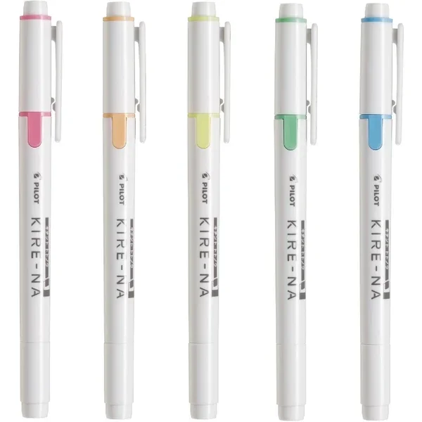 Pilot Kire-Na Highlighter Basic Color