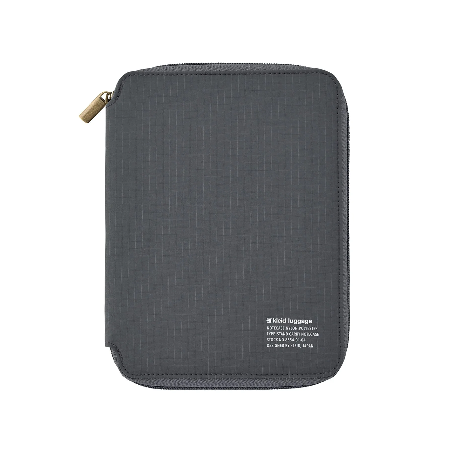 Kleid Stand Carry Notecase B6 Charcoal