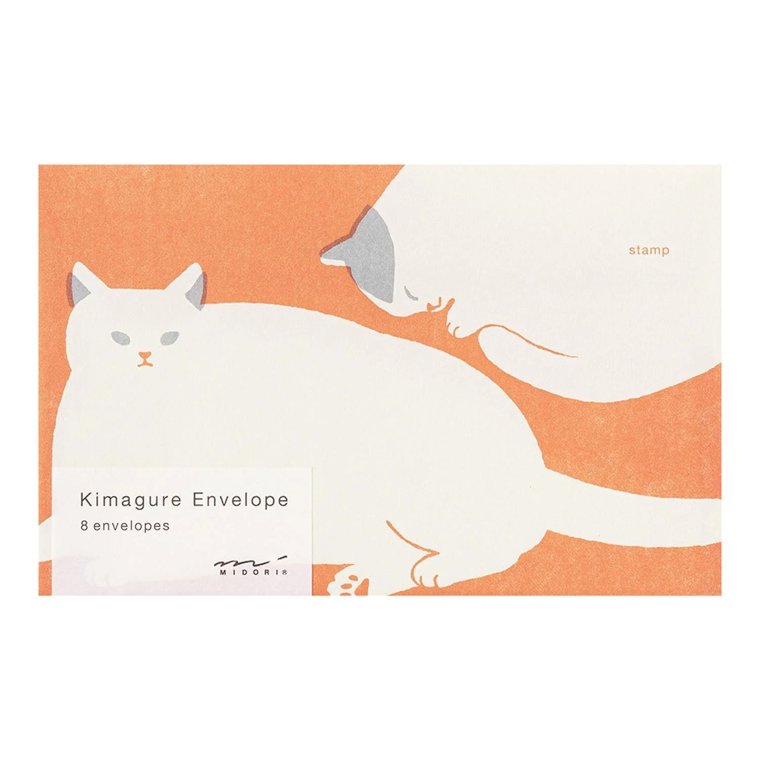 MIDORI Kimagure Easy&Cozy Envelope Cat