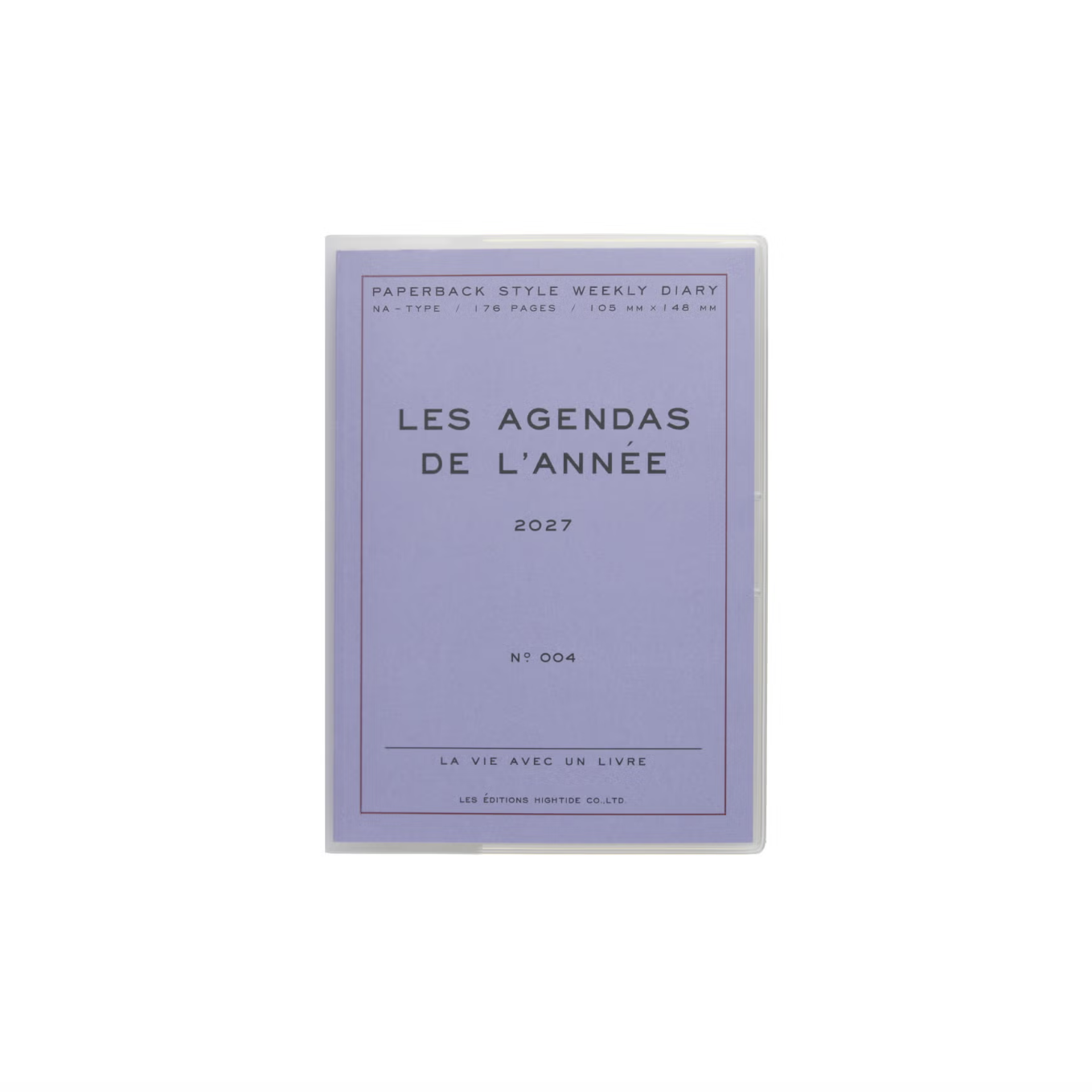 Hightide Diary 2027 Poche A6 Lavender