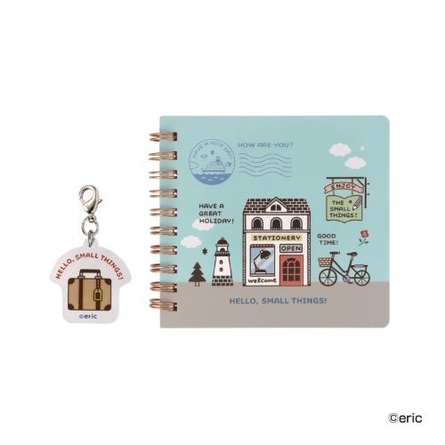 Eric Small Things Mini Notebook with Charm