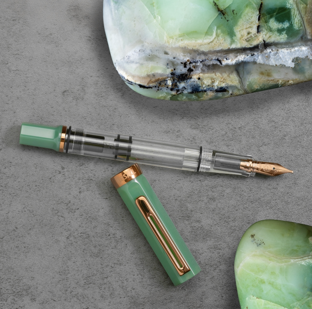 TWSBI Eco Fountain Pen Jade Jelly & Bronze