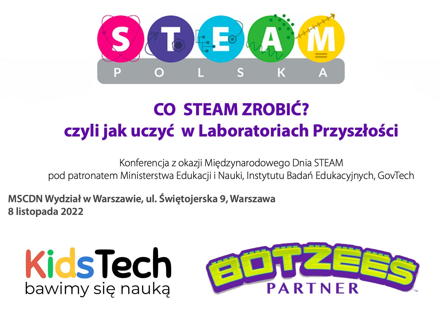 Warszawa: „Co z STEAM zrobić?” — Międzynarodowy Dzień STEAM w MSCDN
