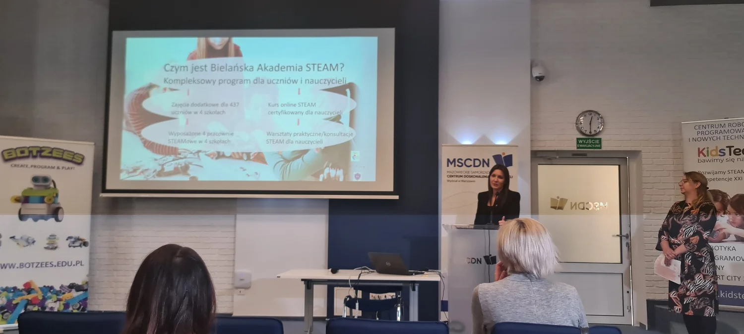 Warszawa: „Co z STEAM zrobić?” — Międzynarodowy Dzień STEAM w MSCDN