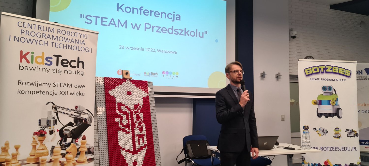 Warszawa: warsztaty dla przedszkoli na konferencji „STEAM w PRZEDSZKOLU”