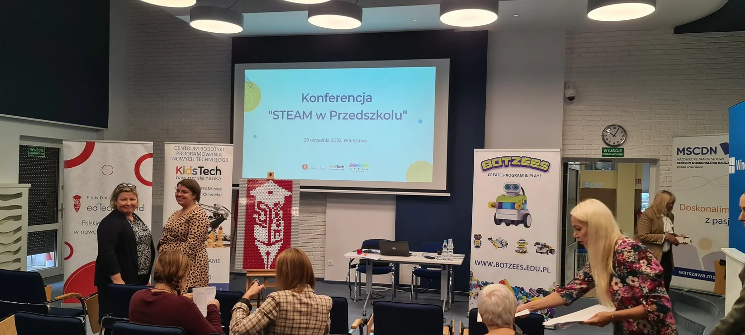 Warszawa: warsztaty dla przedszkoli na konferencji „STEAM w PRZEDSZKOLU”
