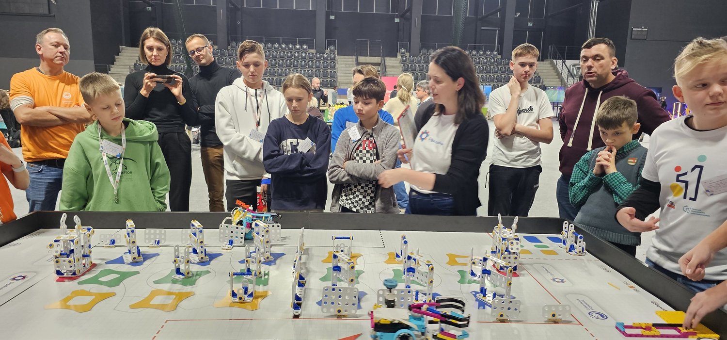 Liga Robotów: sędziujemy ogólnopolski turniej robotyczny