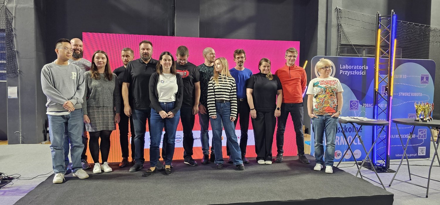 Liga Robotów: sędziujemy ogólnopolski turniej robotyczny