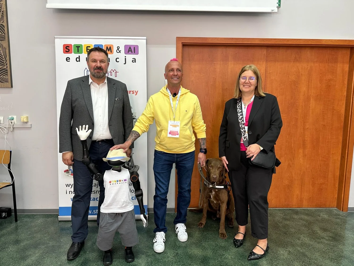 Szczecin: STEAM & AI i robot FRANEK na IV edycji konferencji „Edukacja przez zabawę”