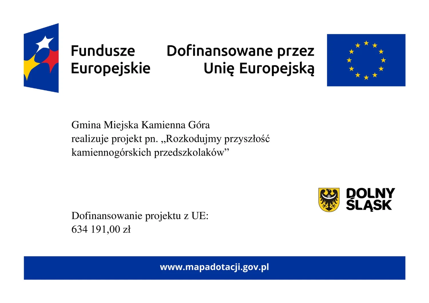 Kamienna Góra: „Rozkodujmy przyszłość kamiennogórskich przedszkolaków”