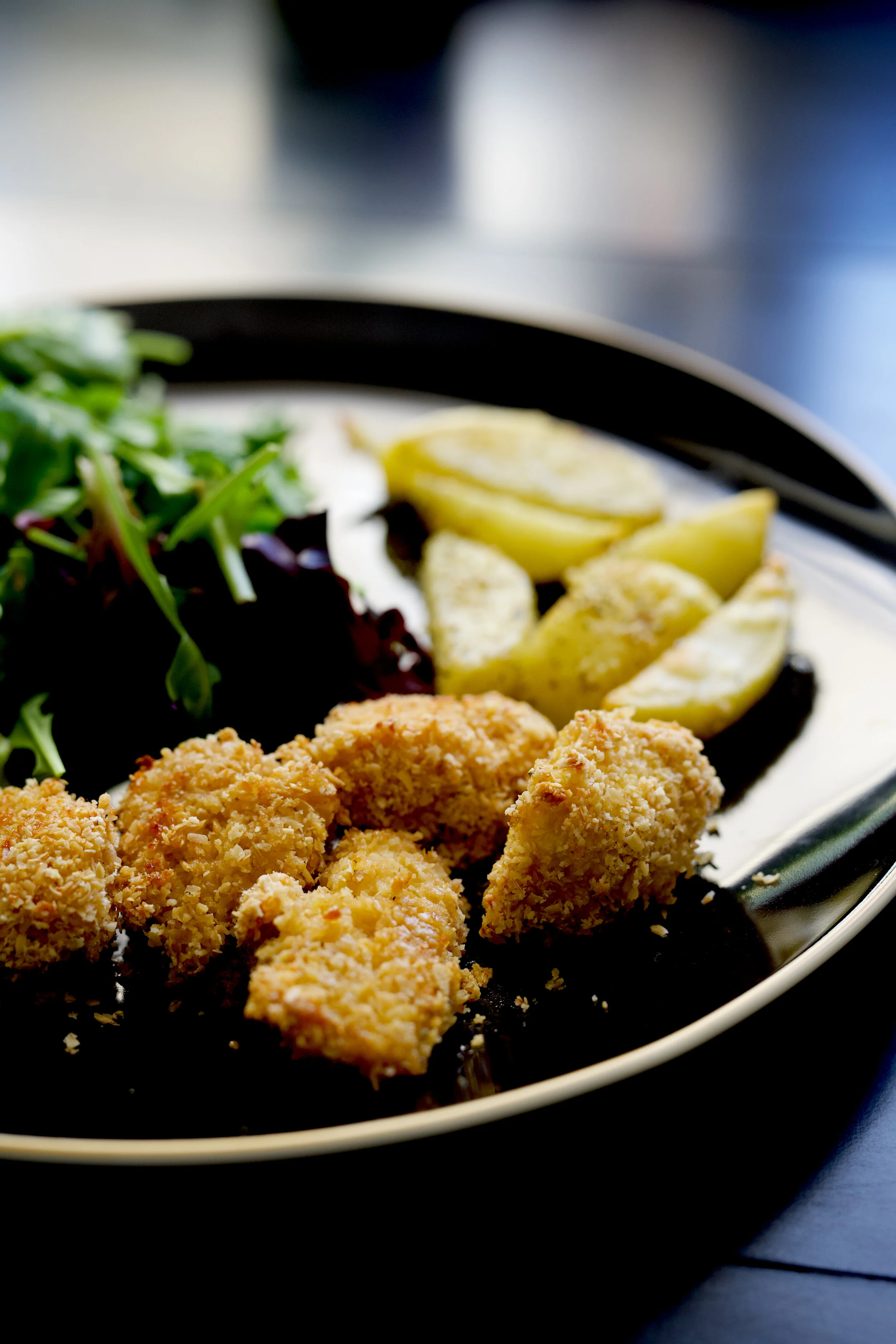 Nuggets de poulet au four