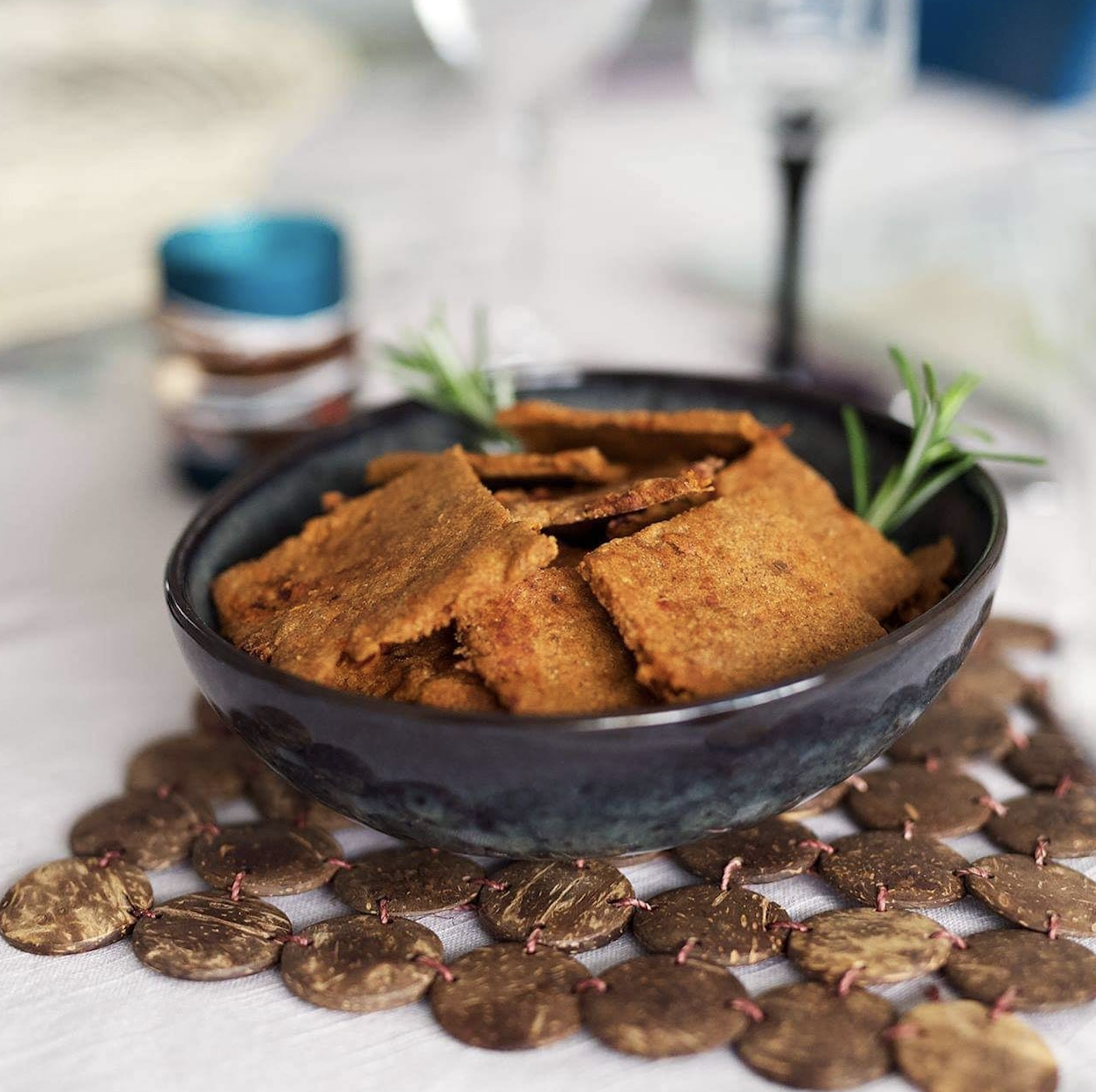 CRACKERS AUX TOMATES SÉCHÉES