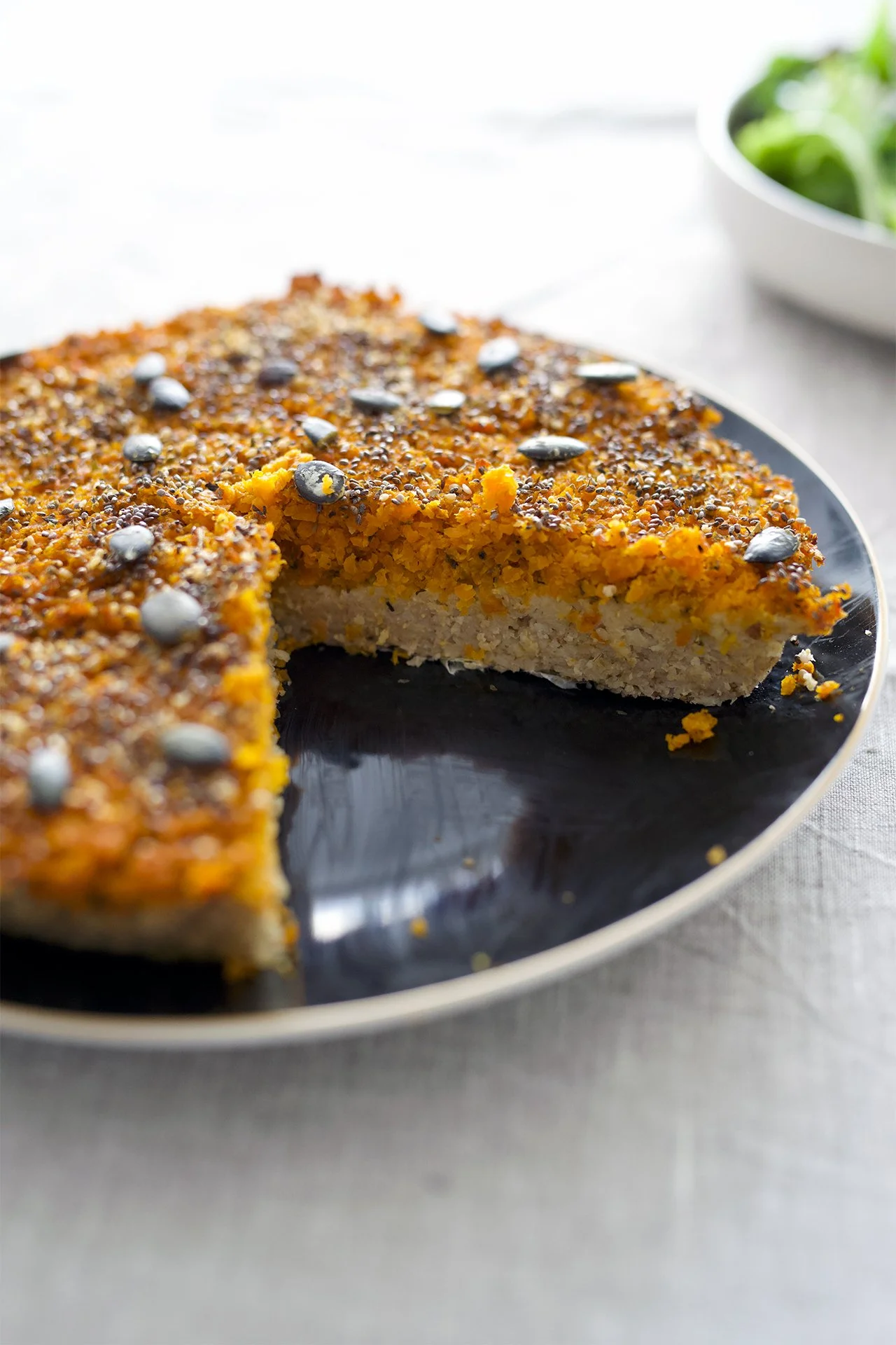 Tarte moelleuse aux carottes 