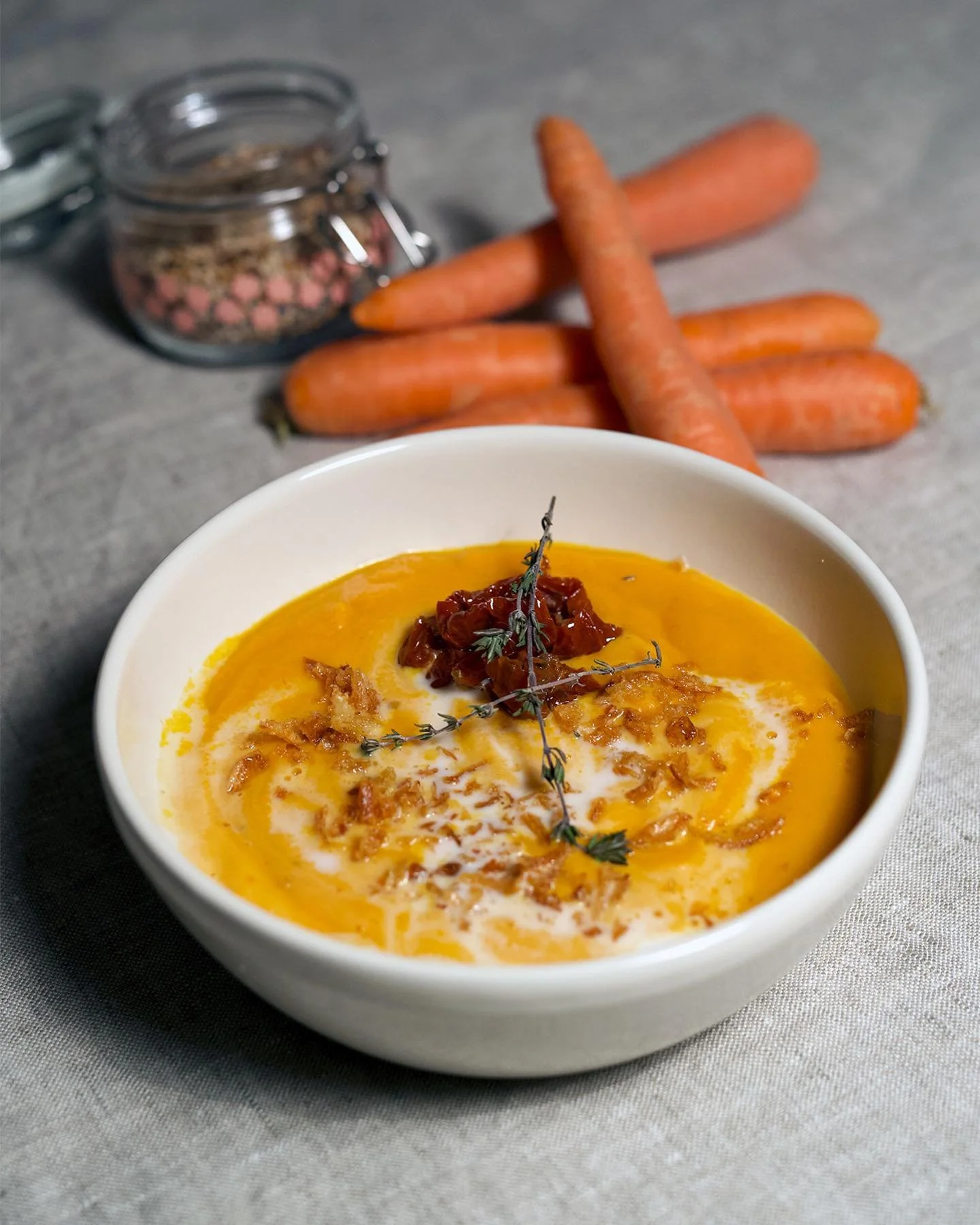 Velouté d’hiver aux notes estivales