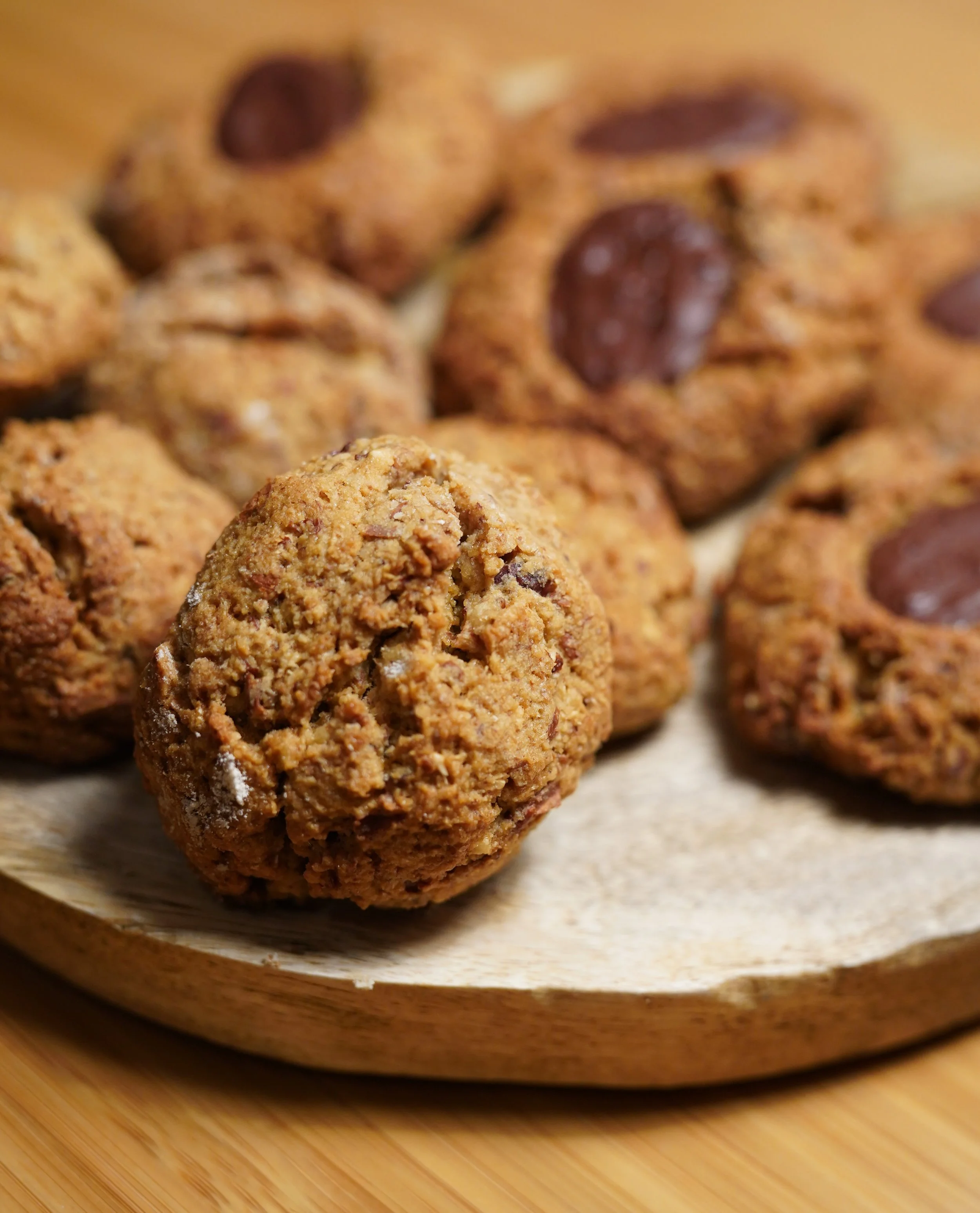 Cookies pralinés à l‘okara 