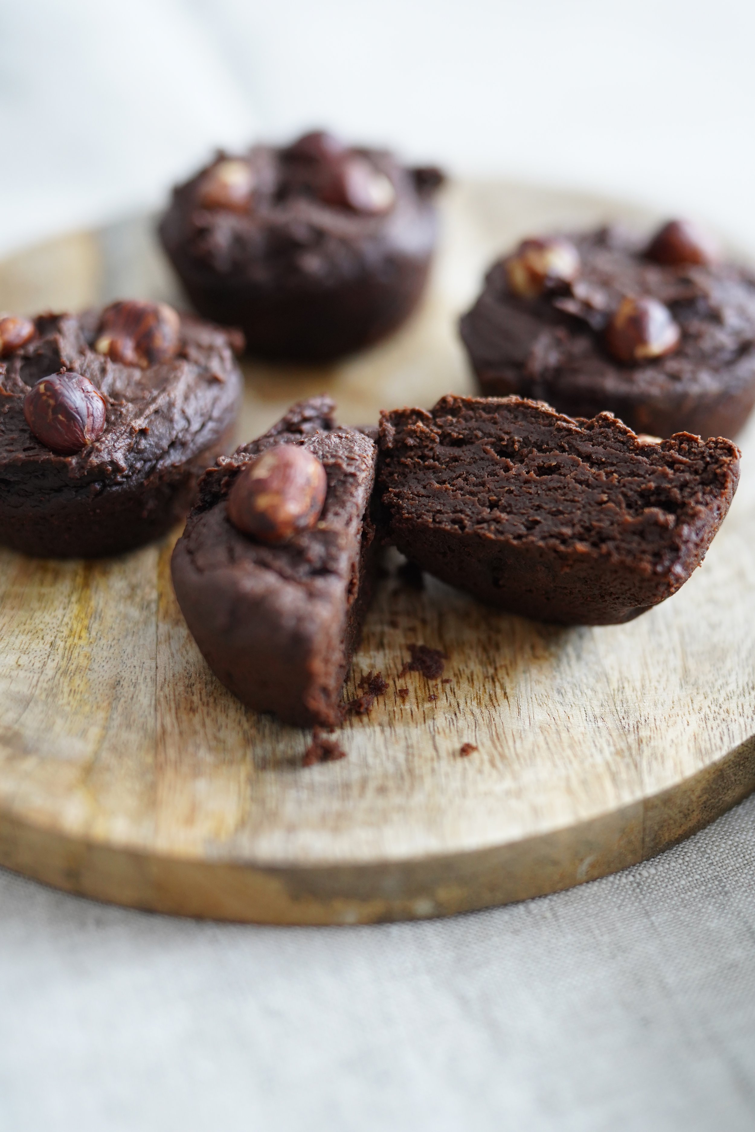 Brownie patate douce beurre de cacahuète