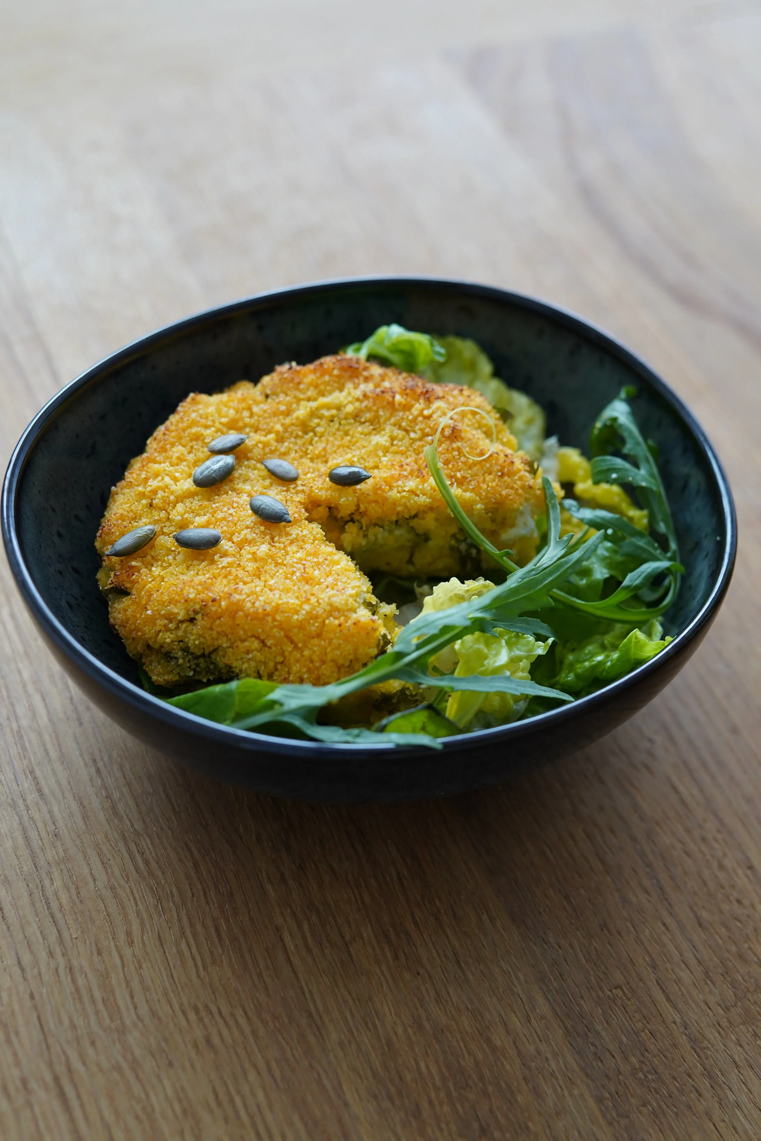 Tourte polenta herbes et feta