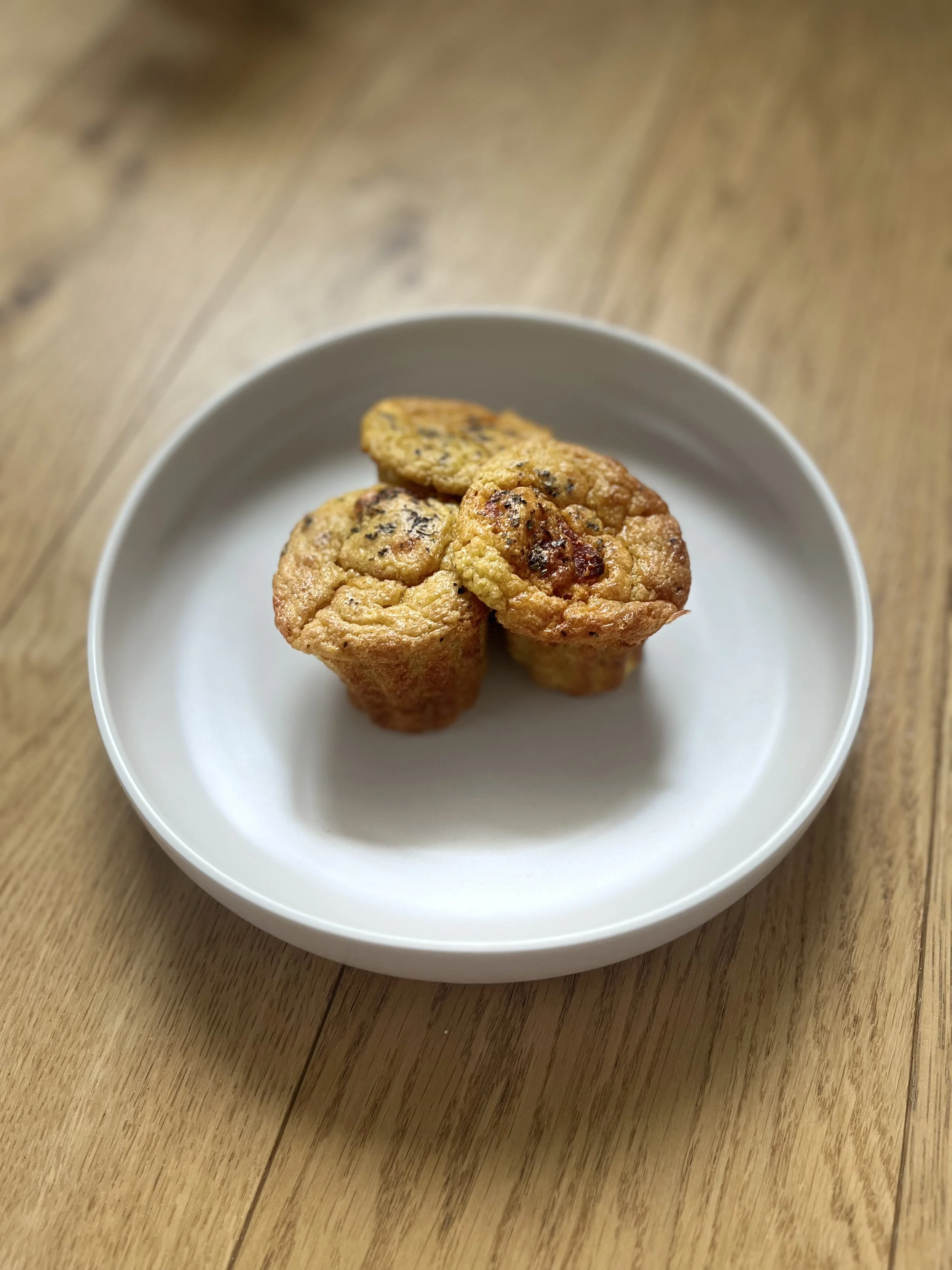 Cakes courgettes chorizo feta