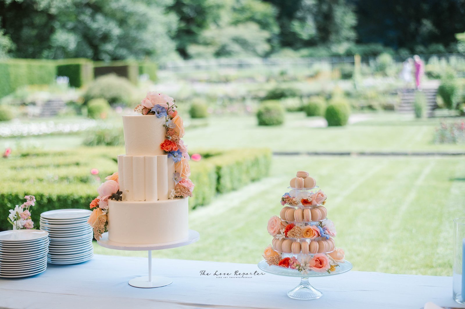 Bruidstaart van Patisserie Simone
