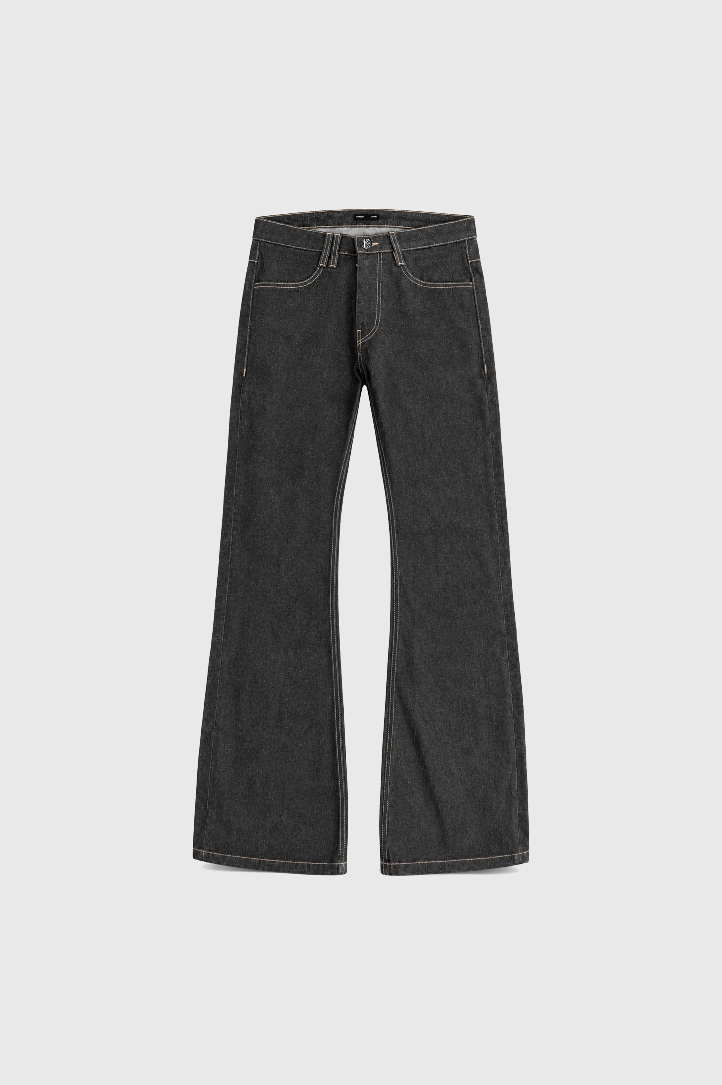 UNiFORM NO.1 SLIM FLARED (Raw Black)