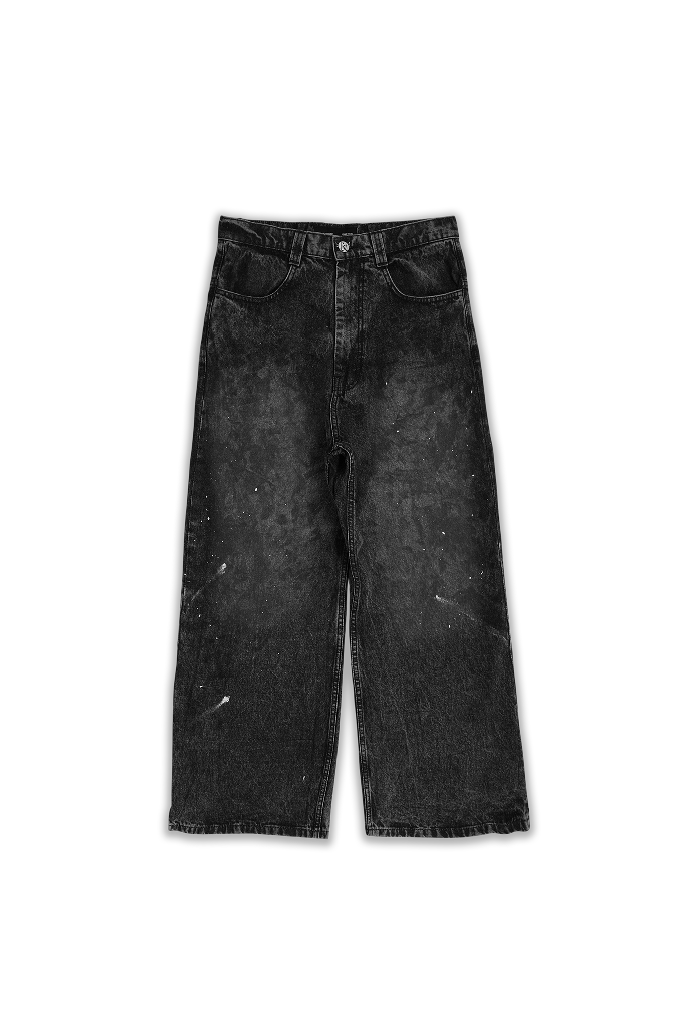 UNiFORM NO.3 BAGGY FLARED (VTG BLACK)