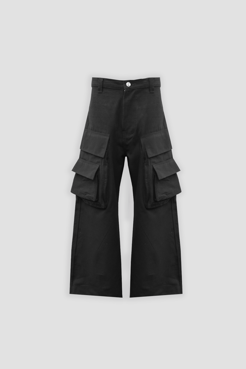 30インチKRAFTWORK / BK FLARED CARGO / BLACK - パンツ
