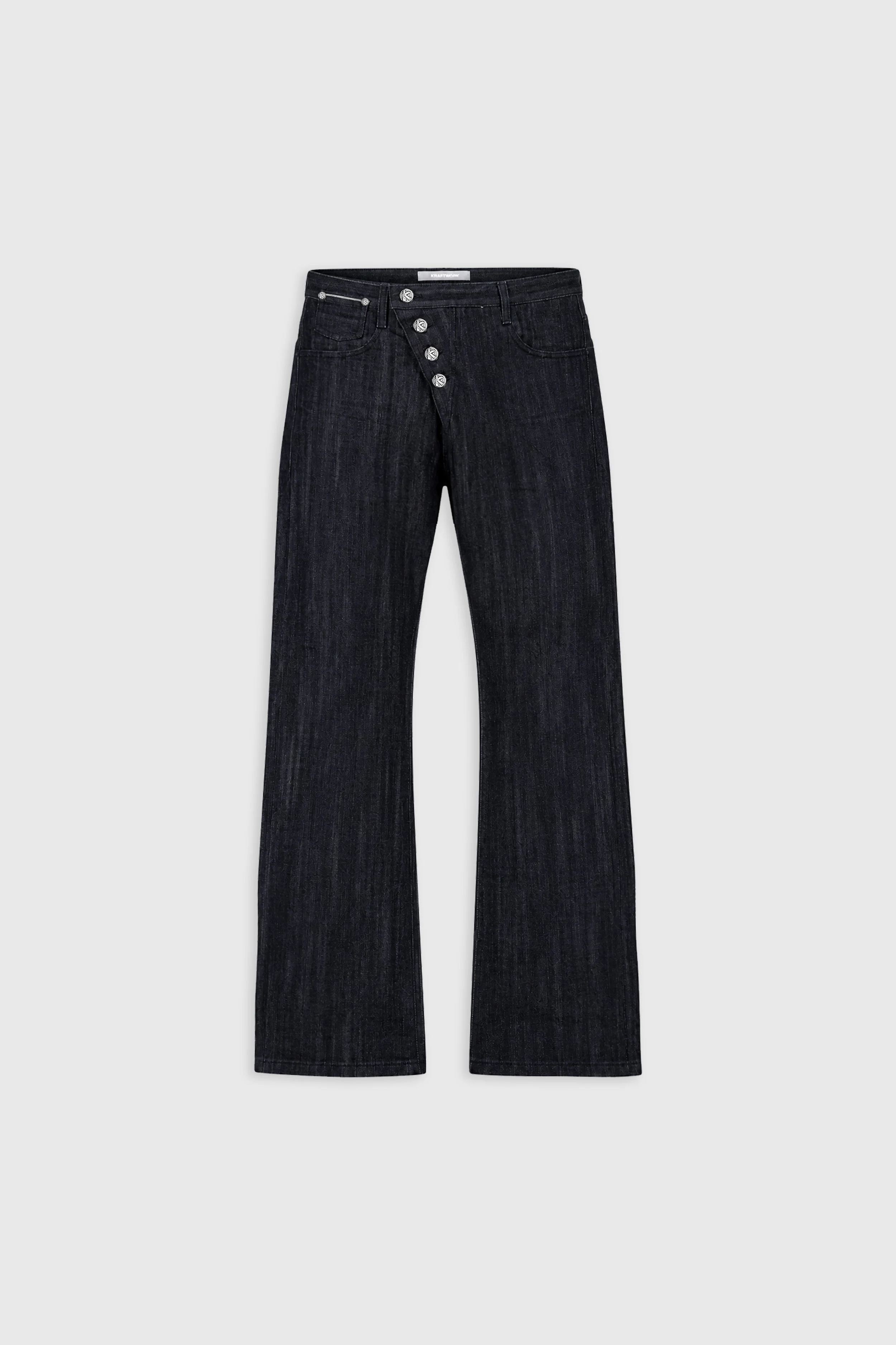 No.6 Slim Bootcut 18 Oz Selvedge Denim Deep Indigo
