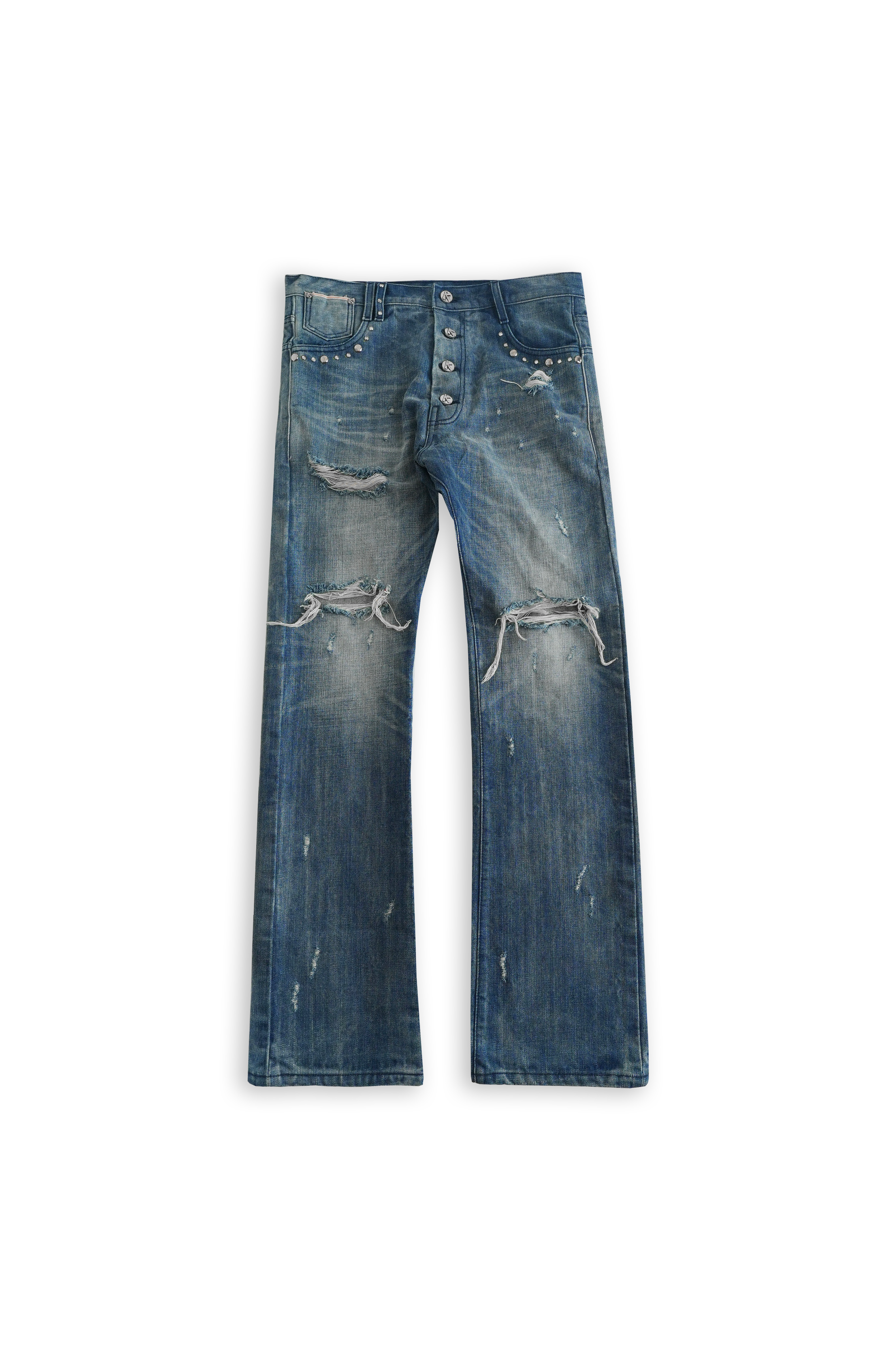 No.6 Slim Selvedge Denim (Vtg Blue)