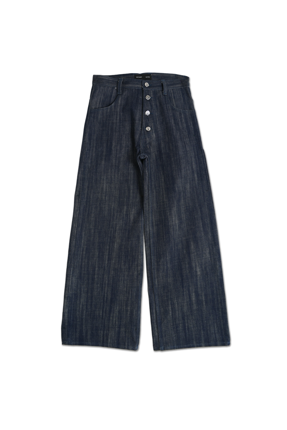 NO.3 SELVEDGE RAW INDIGO (BAGGY FLARED) — KRAFTWORK