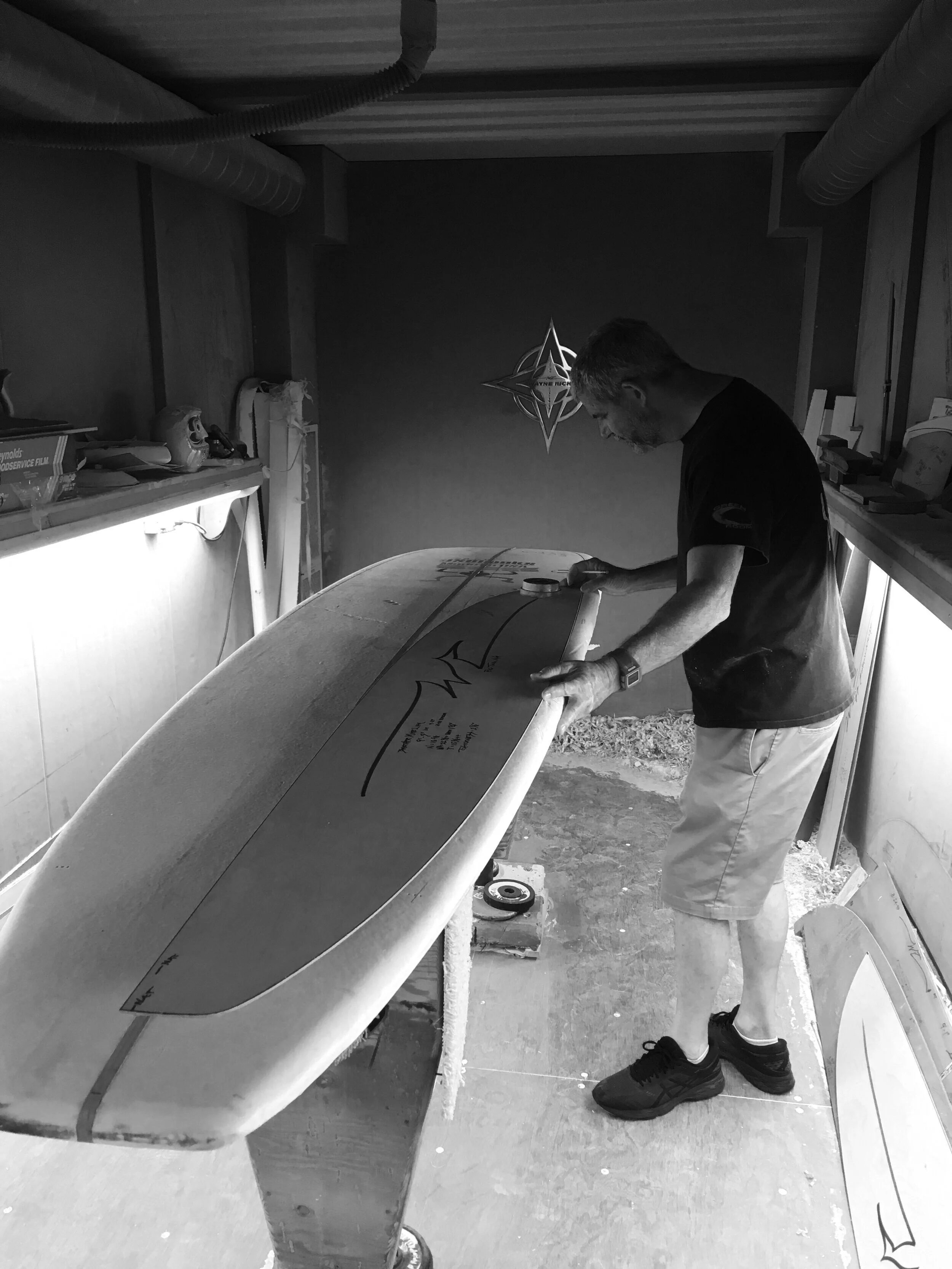Wayne Rides Surfboard Wayne Rich Surfboards