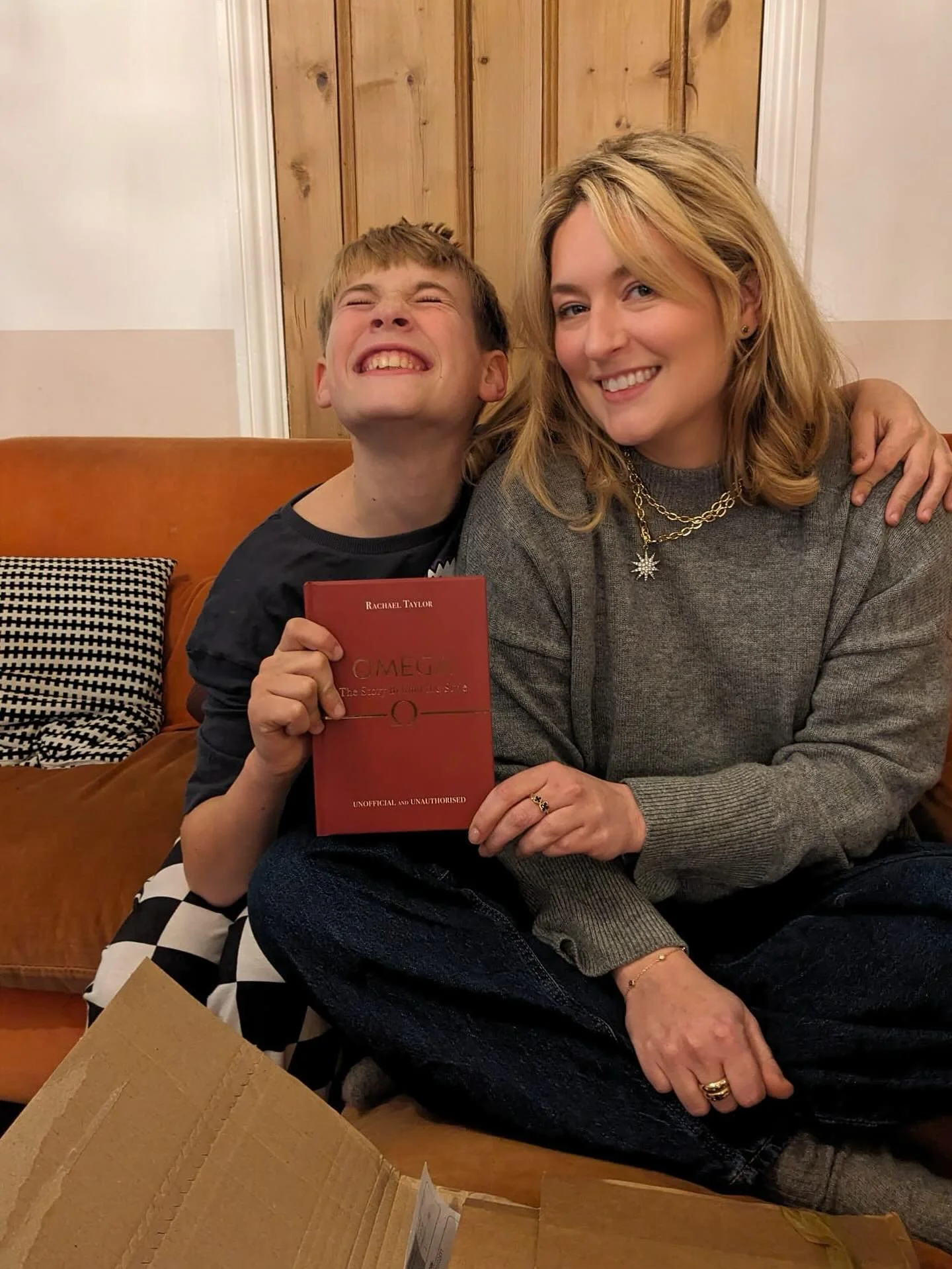 Got a new book out, so Louie and I decided to do a highly professional photoshoot to promote it 📚

Seriously though, I&rsquo;m super happy to share that Omega: The Story Behind the Style will be released on November 6th and is on pre-sale now at all