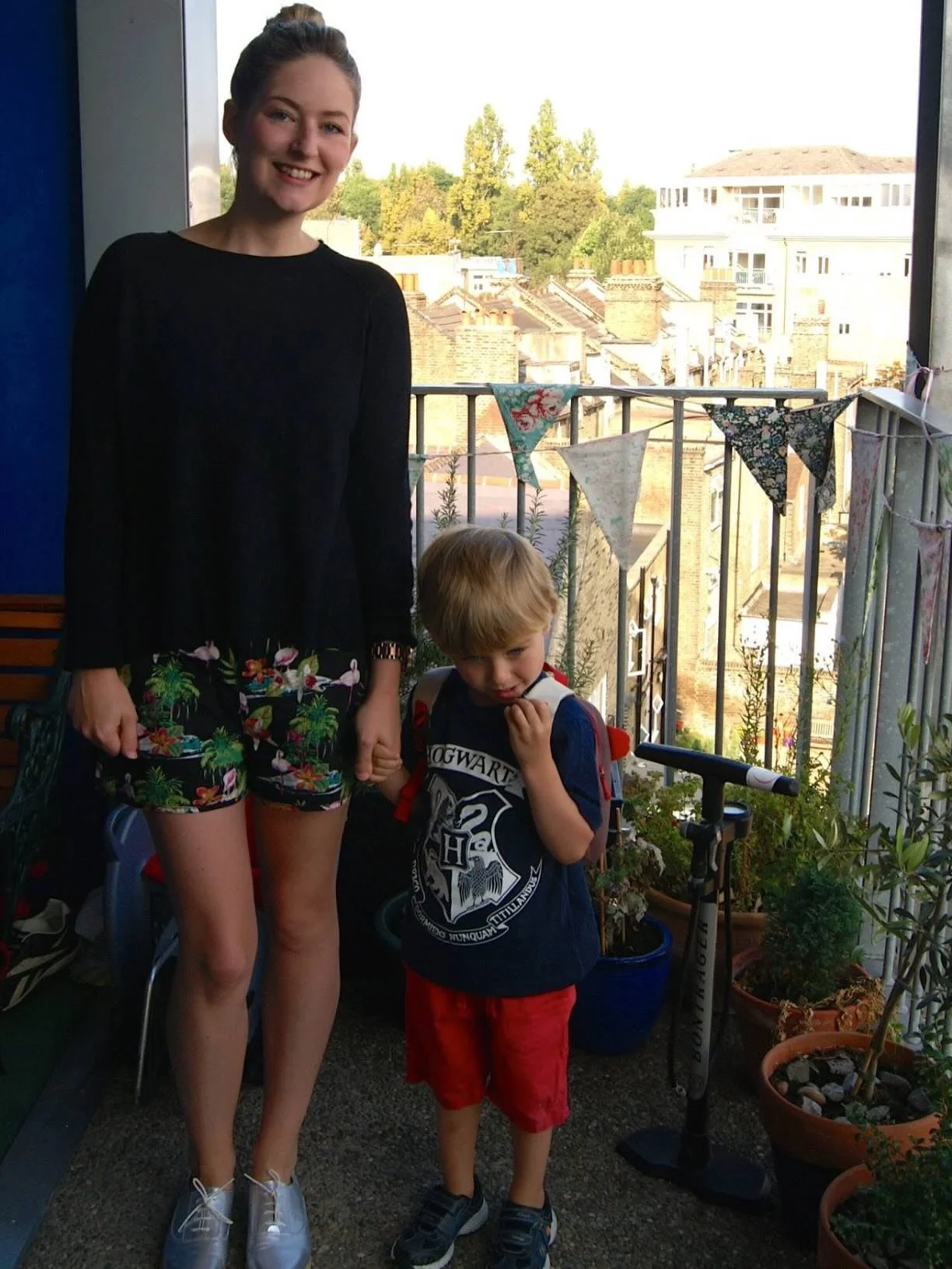 Leaving home for the first day of school, versus leaving the house this morning for Oscar&rsquo;s last day of school 😭