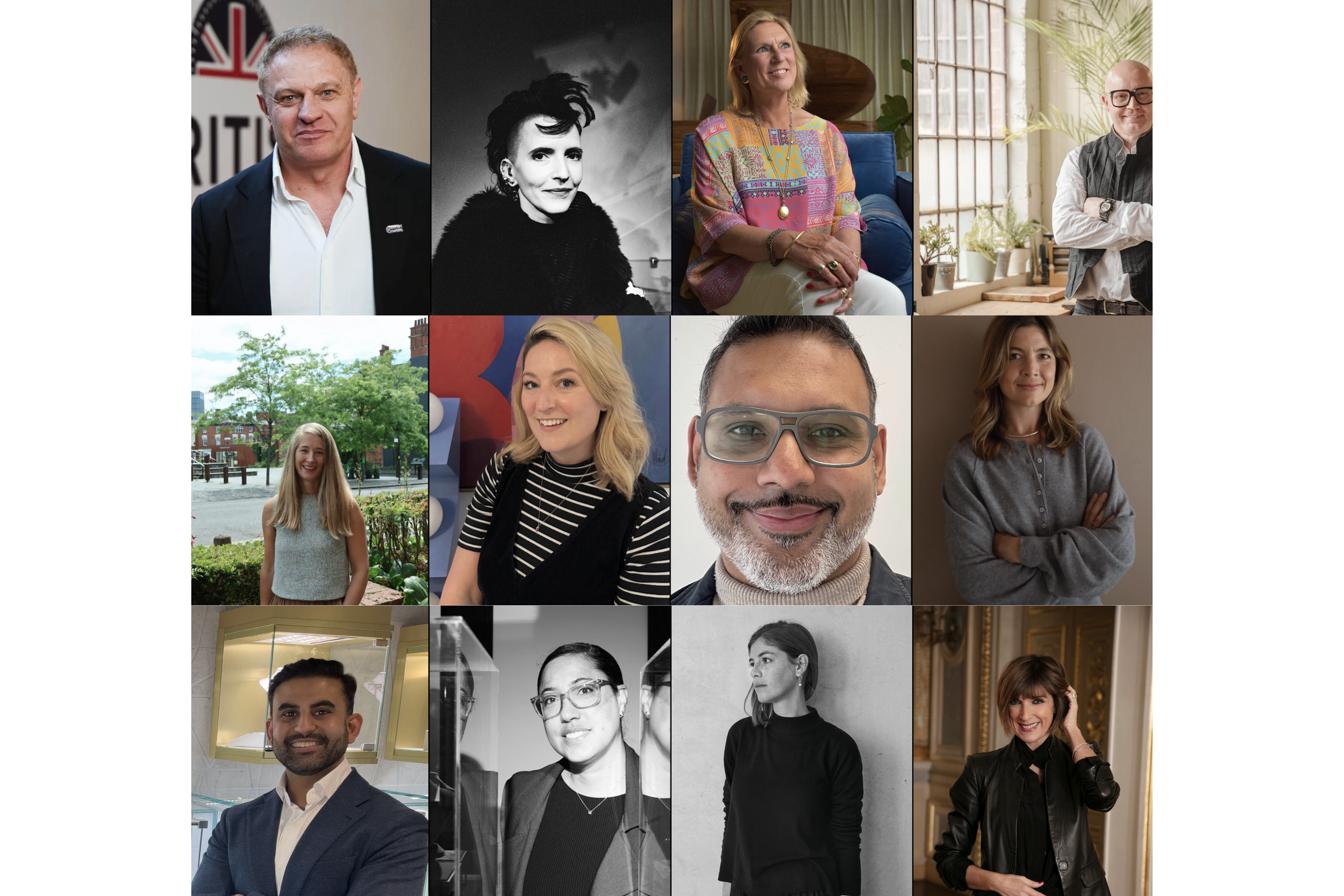 The judging panel for the Birmingham Jewellery Biennial