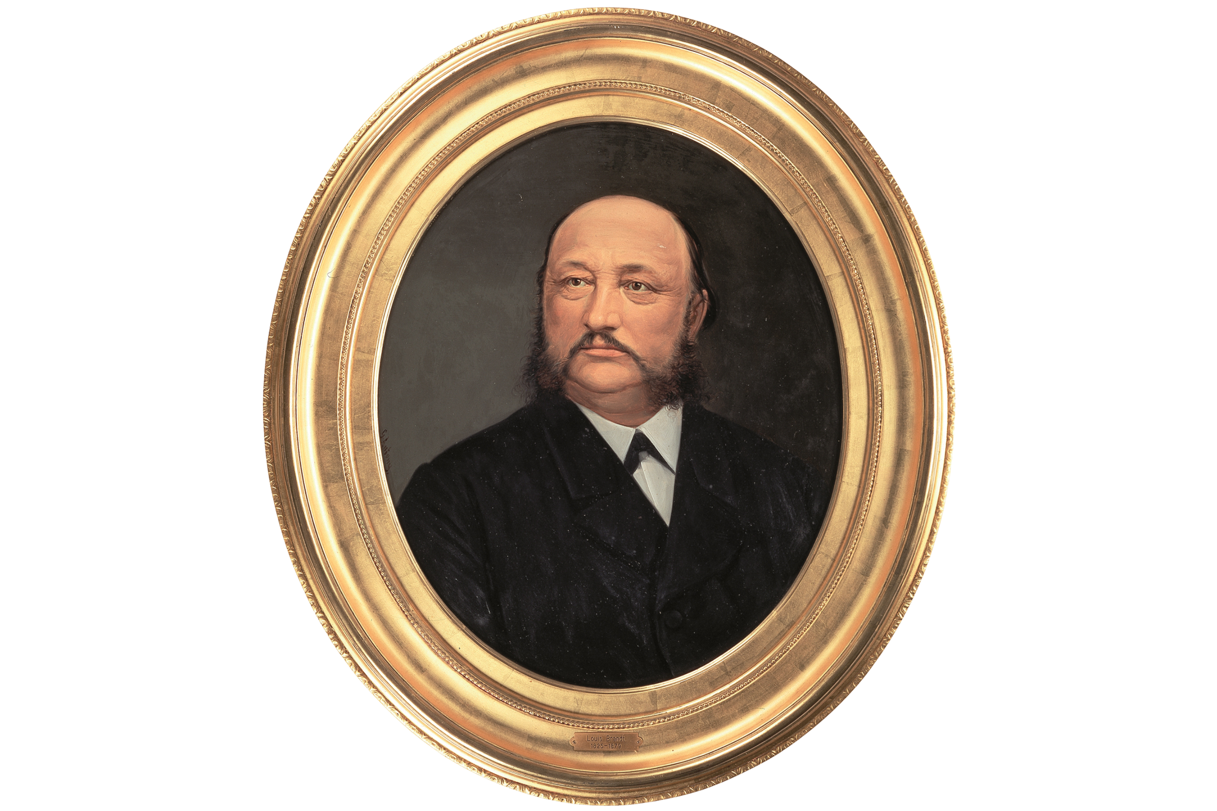 A portrait of Louis Brandt.