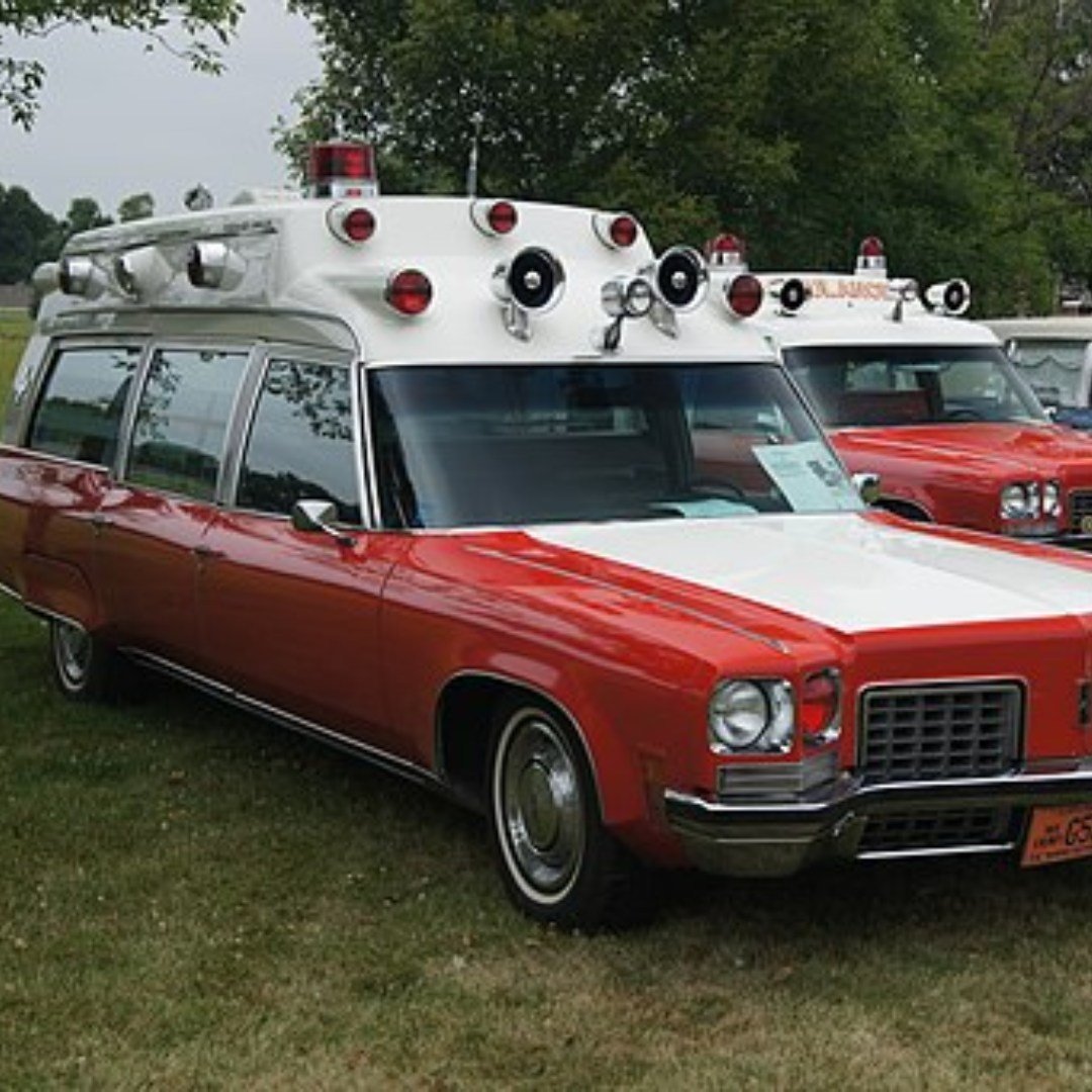 Throwback Thursday: General Motors was a common source for large cars as commercial conversions in the 1960s/1970s.  Check out this 1972 Oldsmobile Cotner Bevington 98 which was professionally converted to an ambulance for use by the U.S. Air Force. 
