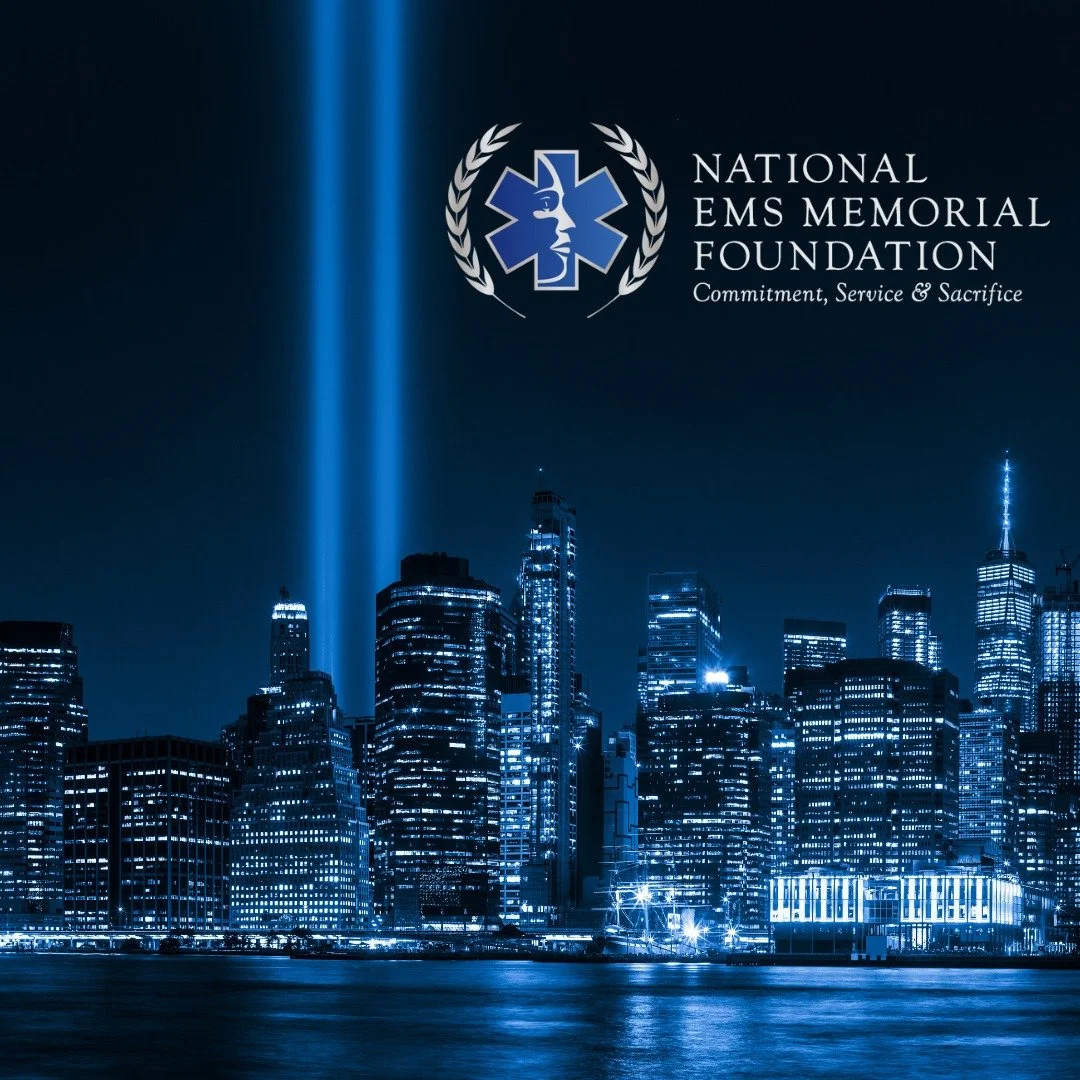 The National EMS Memorial Foundation recognizes the anniversary of one of the darkest days in our Nation's history, September 11th, 2001. 

The commitment, service, and sacrifice shown that day by our Nation's EMS providers and first responders is un