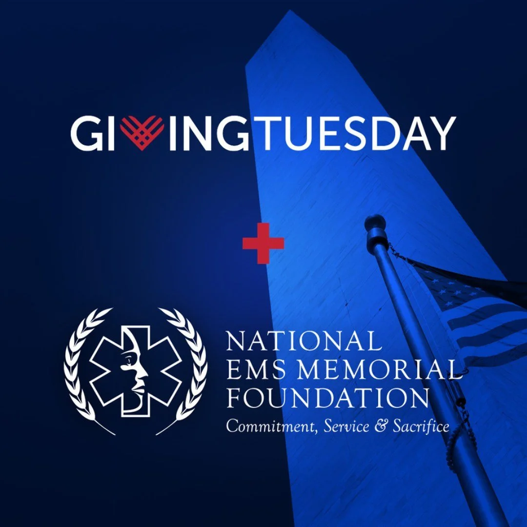 Today is #GivingTuesday

#GivingTuesday s a global movement to encourage people to give back to their community and support organizations they care about.

Your charitable #GivingTuesday donation will help The National EMS Memorial Foundation recogni