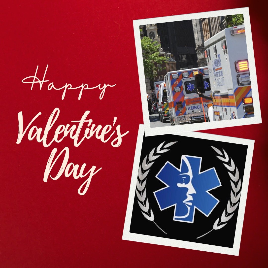 Happy Valentine's Day! Today the National EMS Memorial Foundation would like to send a little love to our EMS brothers and sisters. Whether working or spending time with loved ones, we hope you have a great day! #EMSMemorial