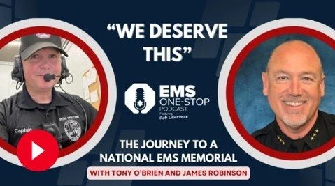 Last month, NEMSMF board members James Robinson and Tony O'Brien sat down with Rob Lawrence from @EMS1 to provide an update on the Memorial's progress and issue a call for action. Click the link in our bio to watch the episode. 
*
*
https://www.ems1.