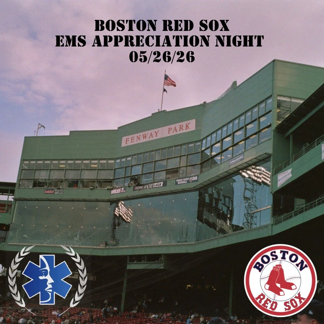 The Boston @RedSox will host an EMS Appreciation Night at Fenway Park on Tuesday, May 26th, when the Red Sox take on the Atlanta Braves. 

A portion of all tickets purchased using the link in our bio will be donated to the National EMS Memorial Found