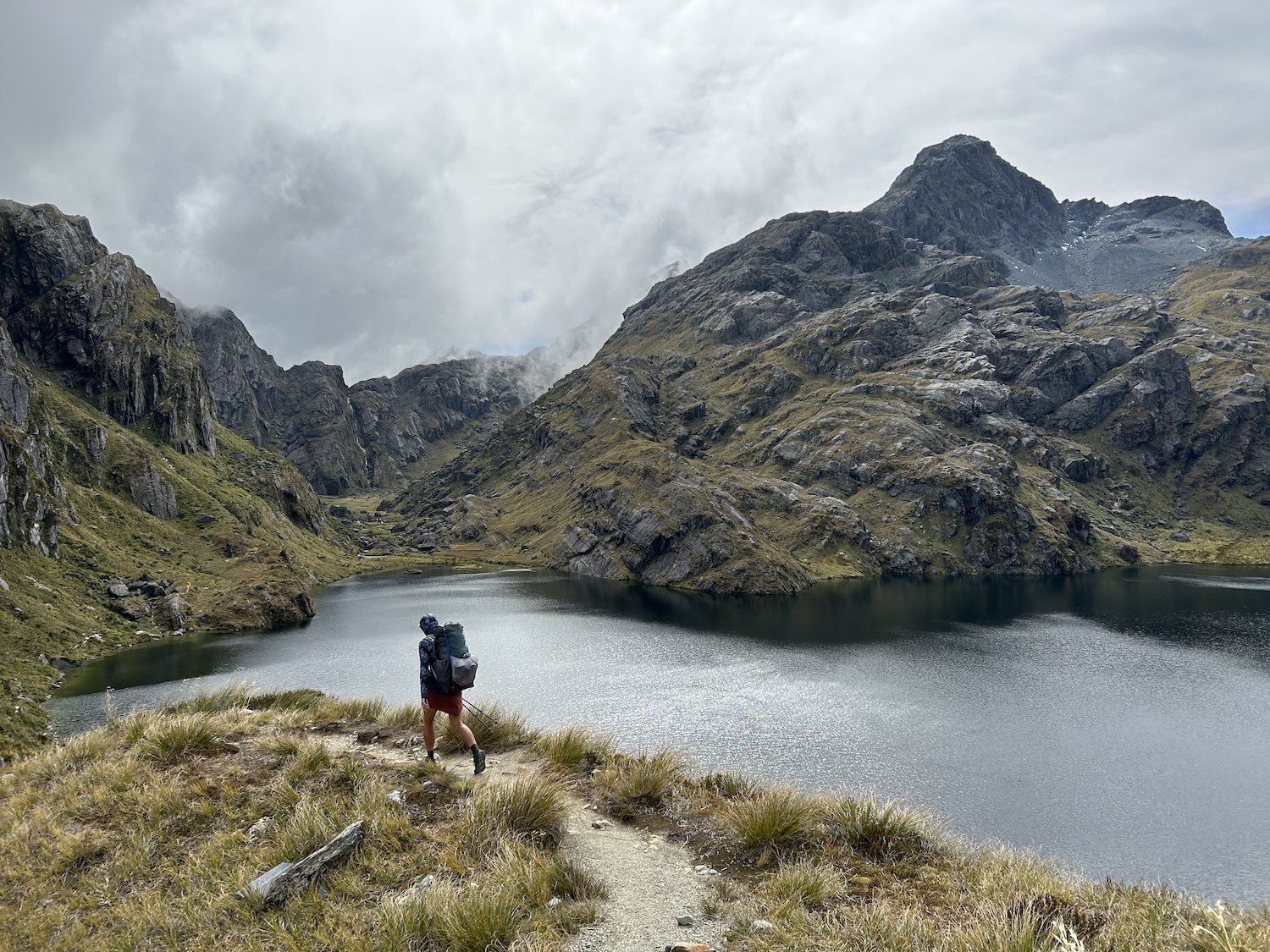The Routeburn Track, Harris Lake