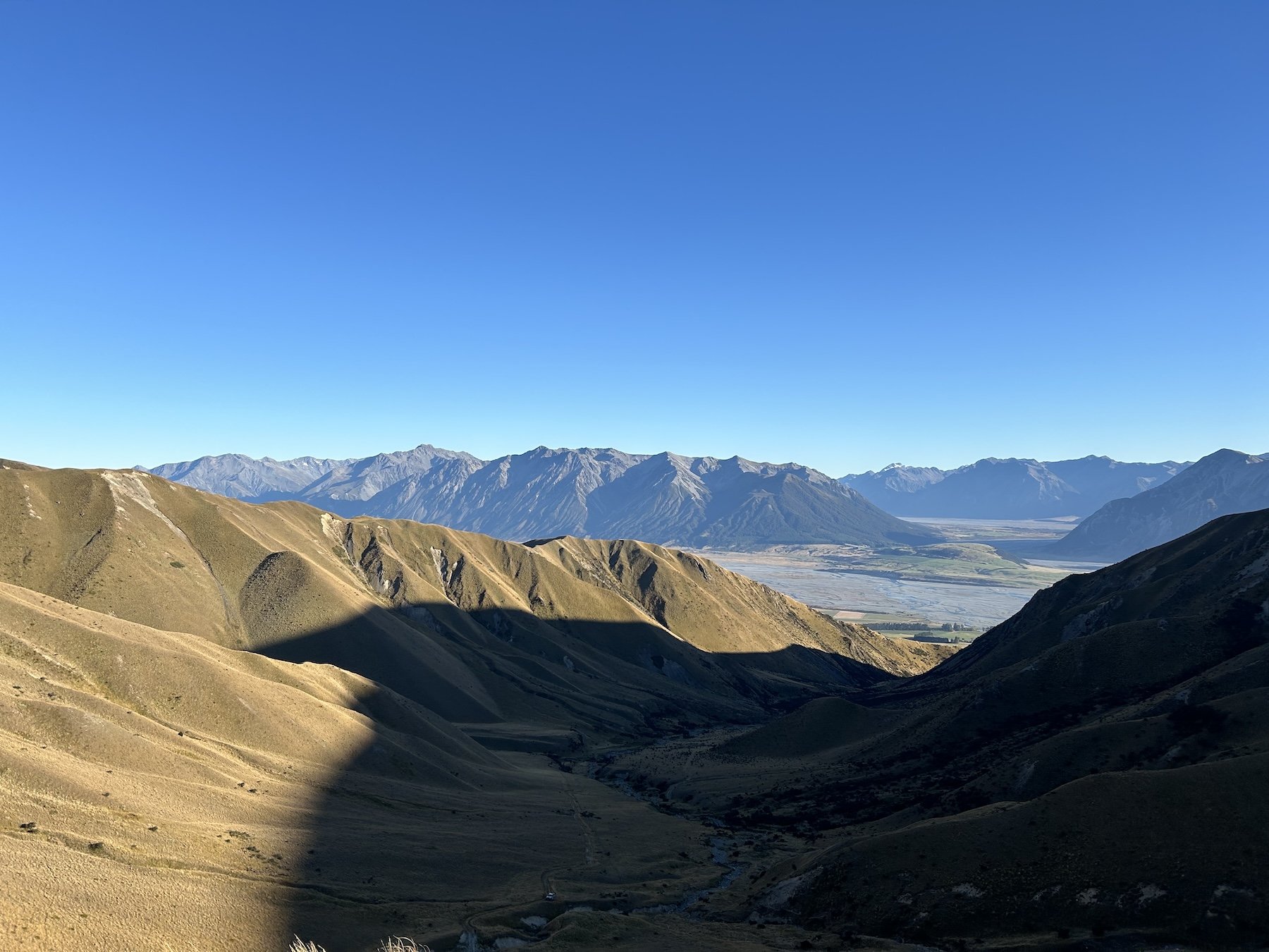 View of the Wilberforce and Rakaia River confluence